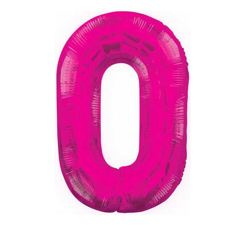 34" 0 Pink Foil Balloon