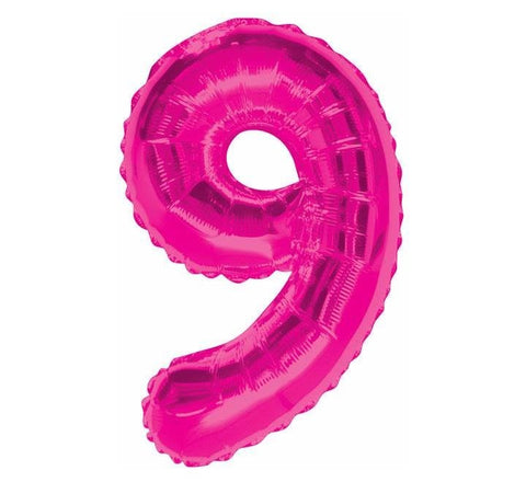 34" 9 PINK Balloon