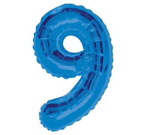 34" 9 BLUE Balloon