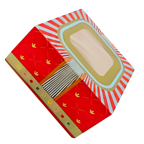 4x4x2" Sweet Box, Pack of 10 - Red