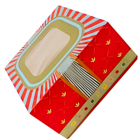 4x4x2" Sweet Box, Pack of 10 - Red