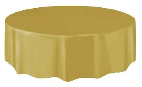 Tablecover - Gold 84"/2.13m Round x1