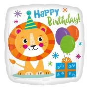 18" Tiger Happy Birthday Foil Balloon