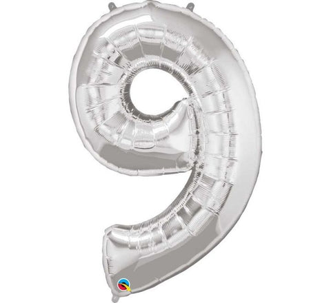 34" 9 SILVER Balloon