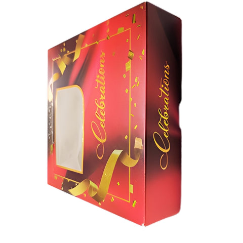 6x6x1.5" Celebrations Sweet Box, 10 Pack