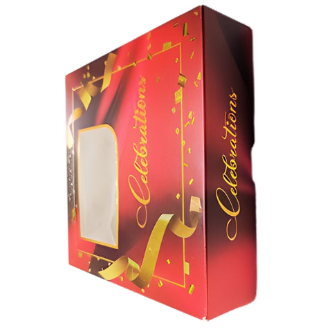 6x6x1.5" Celebrations Sweet Box, 10 Pack