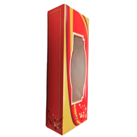 7x5x2" Sweet Box, Pack of 5 - Red/Yellow