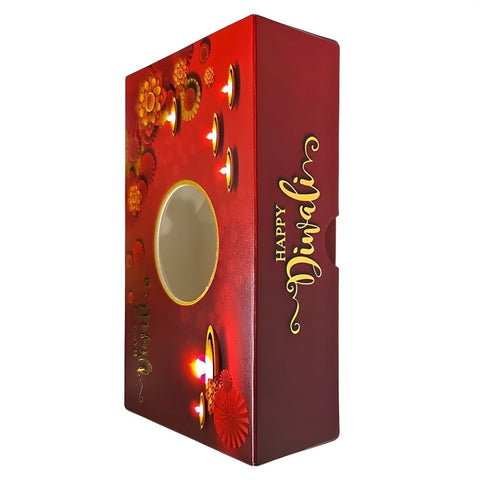 6x4x2" Diwali Sweet Box, 250g, 10 Pack