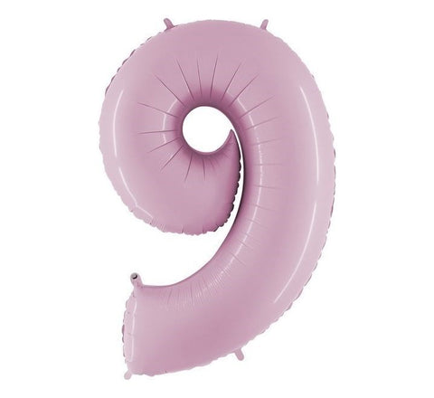 40" 9 Pastel Pink Balloon