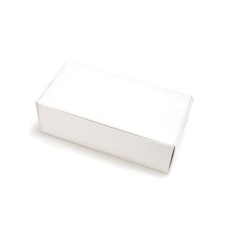 1 White Rectangle Cake Box