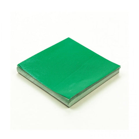 Green Foil Wrappers 10cm Pk of 125