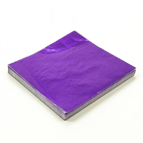 Purple Foil Wrappers 10cm Pk of 125