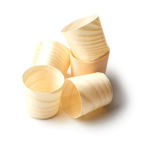 45mm Bamboo Canape Cup x50
