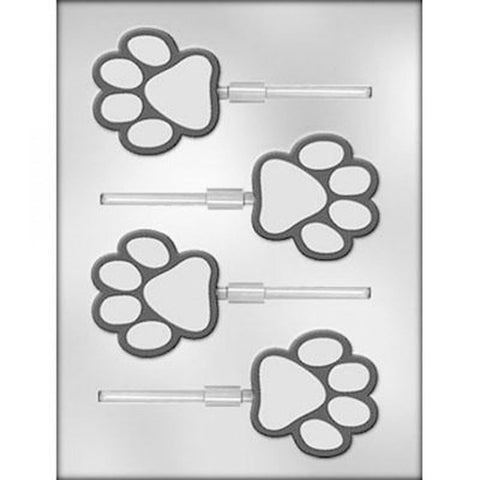 Paw Print Lollipop Mould