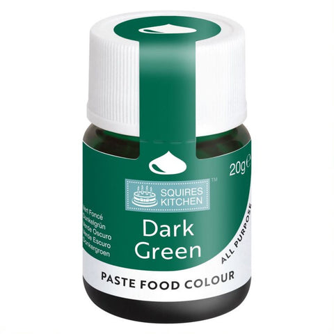 Squires Kitchen Food Colour Paste 20g Dark Green