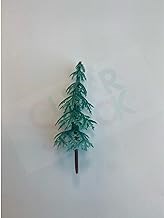 Plastic Christmas Tree - 7cm (Pack of 10)