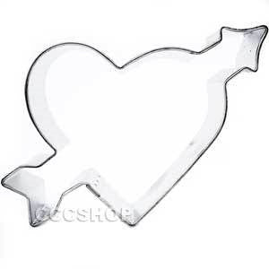 Heart with Arrow Cookie Cutter