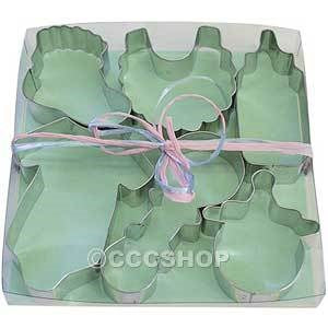 Baby 6 pc Cookie Cutter Set