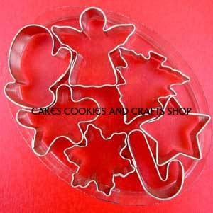 7 Mini Christmas Cookie Cutter Box Set - Limited Stock