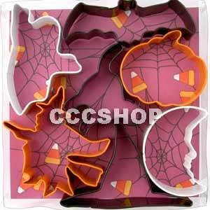 Halloween Poly Resin Cookie Cutter Set