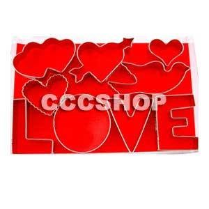 Love and Hearts Cookie Cutter Set - Limited Stock