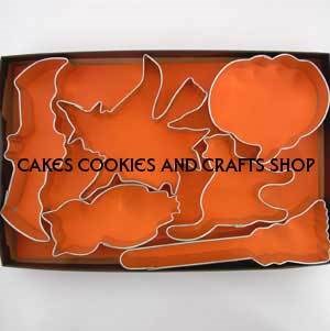 Halloween Boxed Cookie Cutter Set