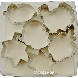 Mini Autumn Cookie Cutter Set