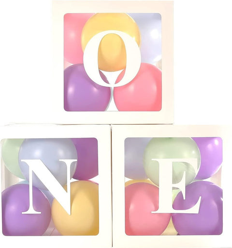 Balloon Box with Letters