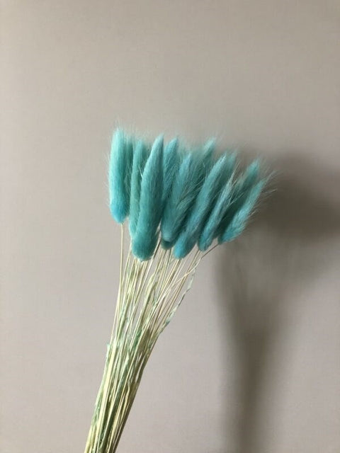 Dark Aqua Green Bunny Tail (1pc)