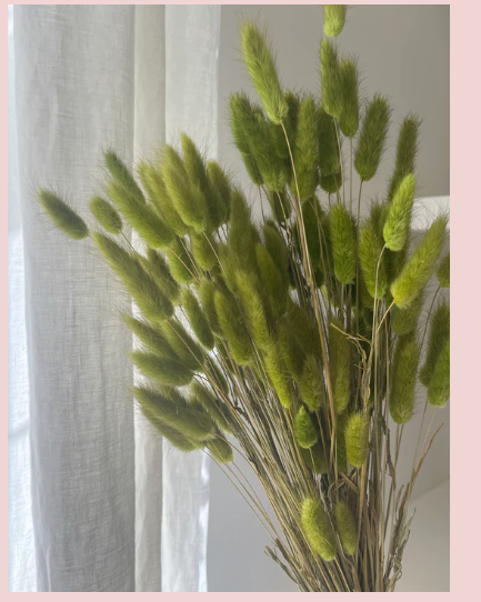 Light Green Bunny Tails (Pack of 5)