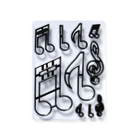 Musical Note Cutter Set (Pack of 10)