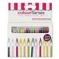 Multi Coloured Colour Flame Candles In Display Box []