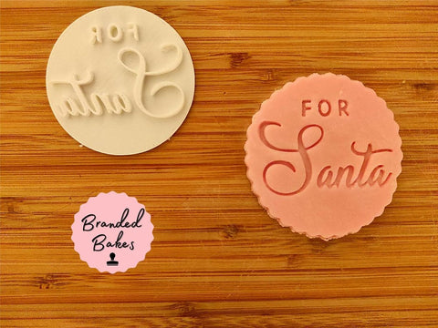 For Santa Fondant Stamp