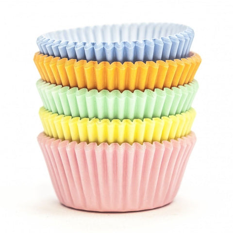 Pastel Baking Cups Mini []