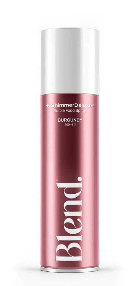 ShimmerDeluxe® Edible Metallic Spray - Burgundy (100ml)