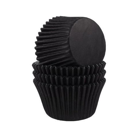 Black Deep Cupcake Cases - Pack of 360