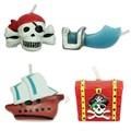 Candles - Pirates Set of 4 (48mm/1.9")