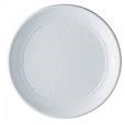 25cm White Plastic Plates (Pack of 100)