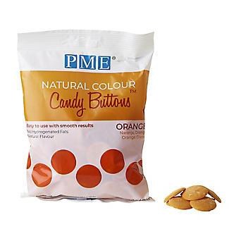 PME Candy Buttons - Natural Orange 200g []