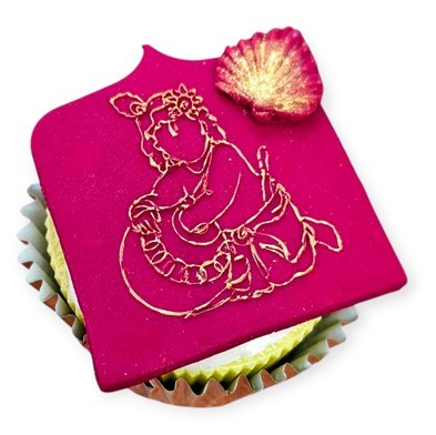 Baby Krishna Diwali Debosser Cookie Biscuit  Fondant Stamp