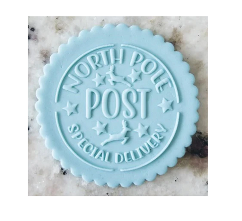 North Pole Post Popup Debosser