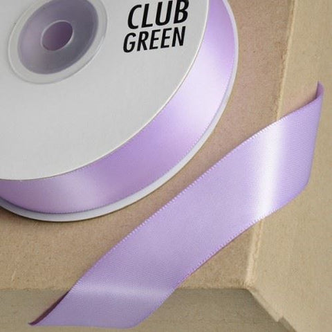 15mm Pale Lilac Double Sided Satin Ribbon - 1 Metre - Limited Stock