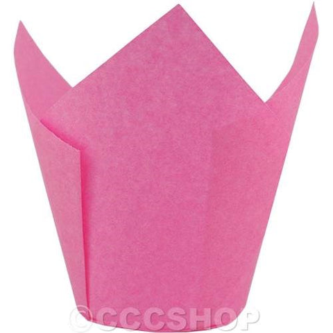 Pink Tulip Cup Wrappers - Pack of 200