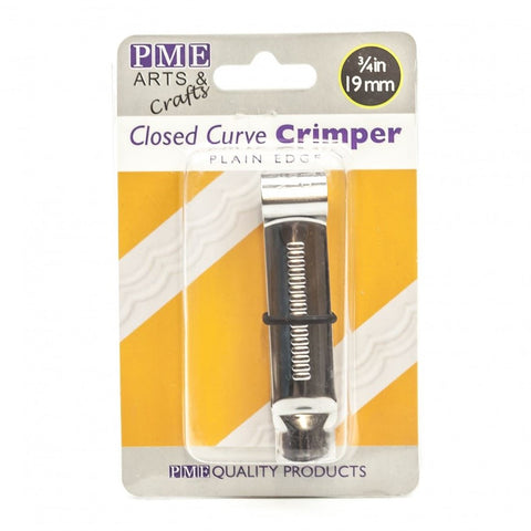 Closed Curve Plain Crimper 3/4in - Limited Stock