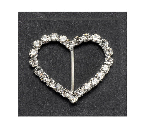 Large Diamant? Heart Vertical Bar 25 x 20mm