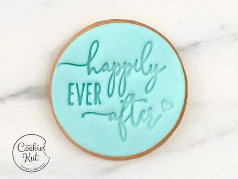 Happily Ever After - Wedding Embosser Stamp