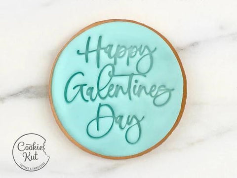 Happy GALentine's Day Style 2 - Valentine's Fondant Stamp