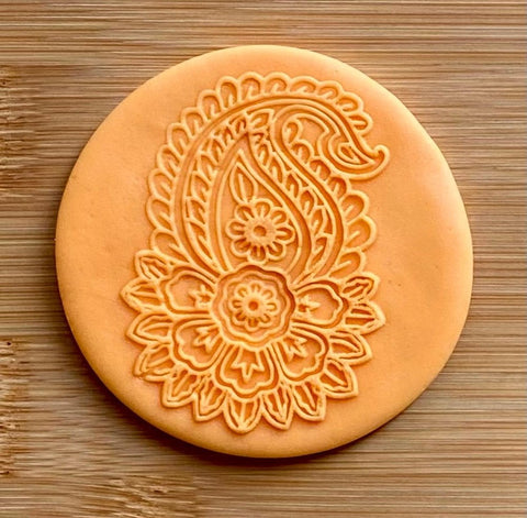 Outbosser Stamp - Diwali Paisley