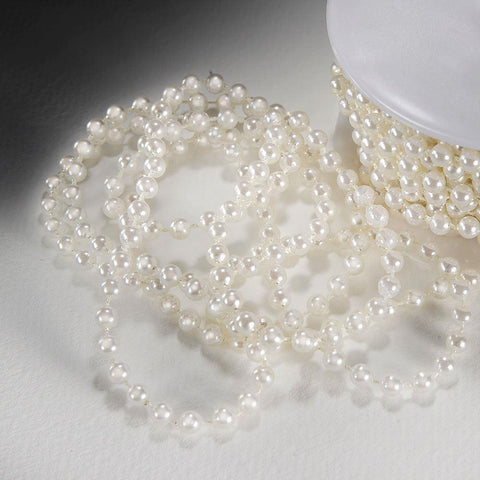 5mm Pearls on Reel Ivory - Metre