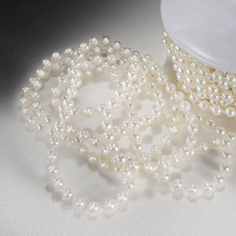 5mm Pearls on Reel 10m - Ivory